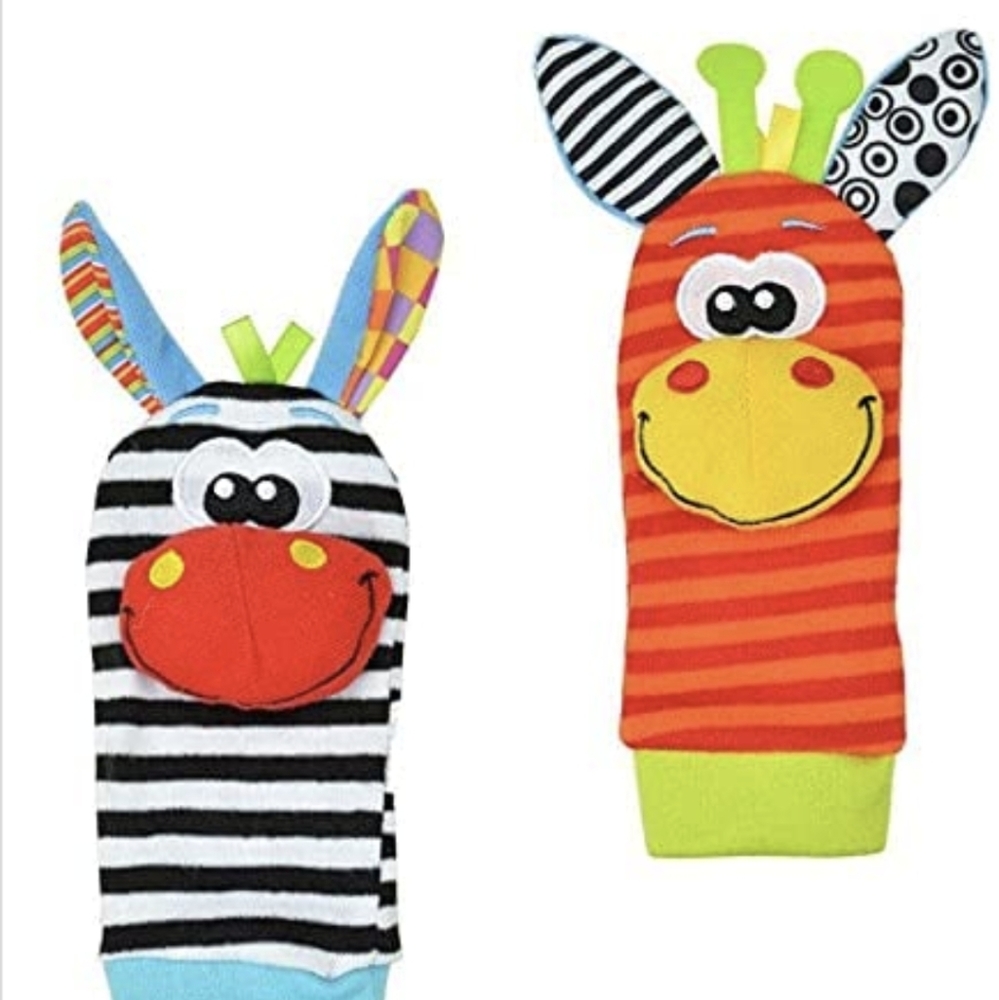 Sozzy Baby Infant Wrist rattles and foot finder